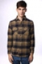 Рубашка Independent Token Brown/Navy Plaid