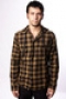 Рубашка Globe Ilted Shirt Brown