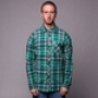 Рубашка Mishka Aberdeen Plaid Buttondown Shirt Aqua